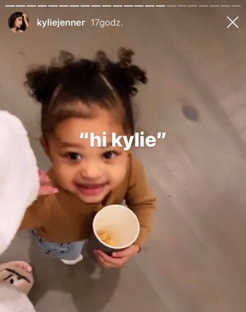 Kylie Jenner, Stormi Webster