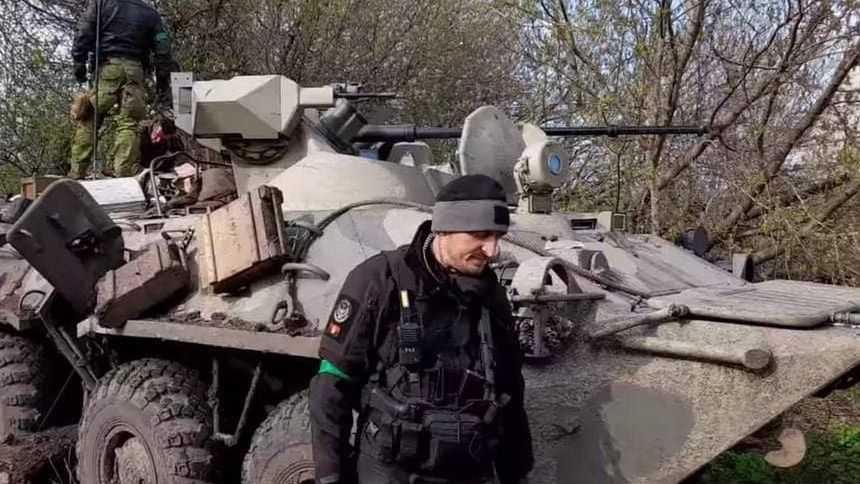 Wojna w Ukrainie. Zdobyczny rosyjski BTR-82A. Dzięki taki łupom rosyjska armia traci tajemnice