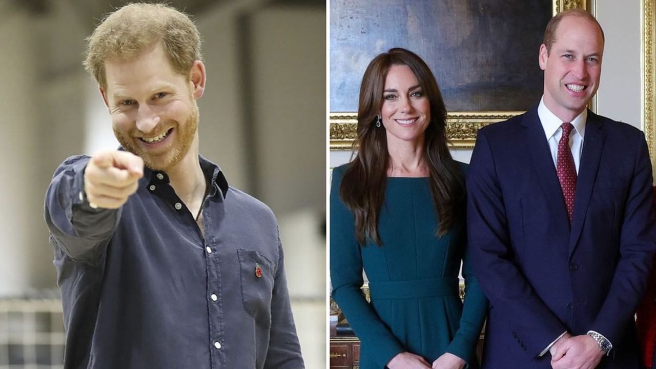 Książę Harry, książę William, księżna Kate (Instagram)