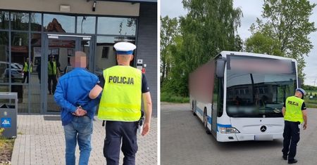 Kierowca autobusu przywiózł dzieci do szkoły. Grozi mu 3 lata