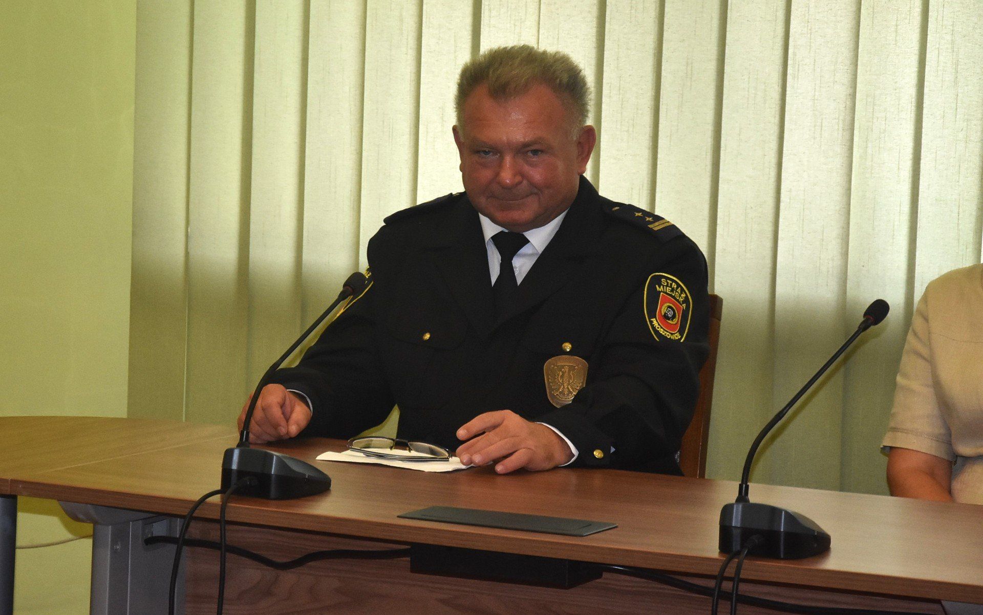 Uroczystość odznaczenia komendanta Andrzeja Krosty