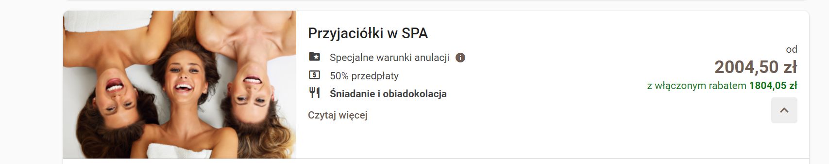 W hotelu można wybrać również pakiet SPA 