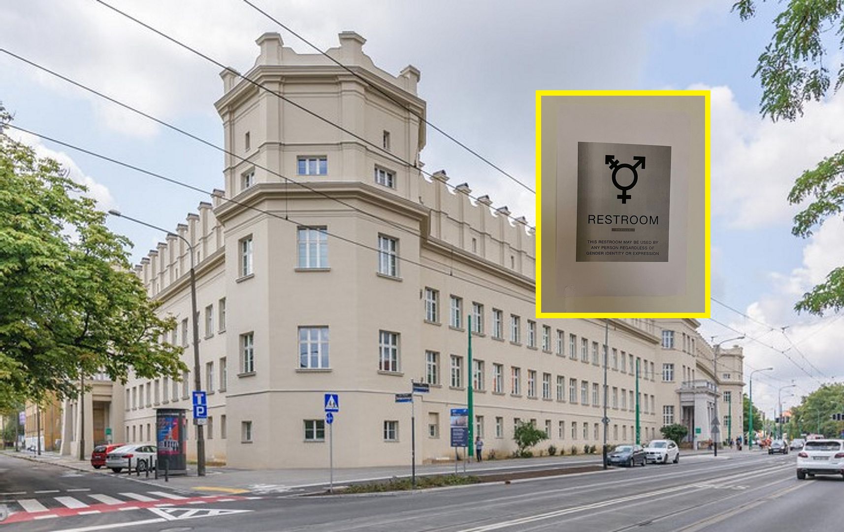 Poznań. Toaleta gender-inclusive na UAM
