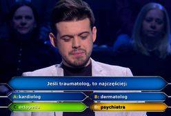 "Milionerzy". Odpadł na pytaniu za 1000 zł. "Trauma może pozostać"