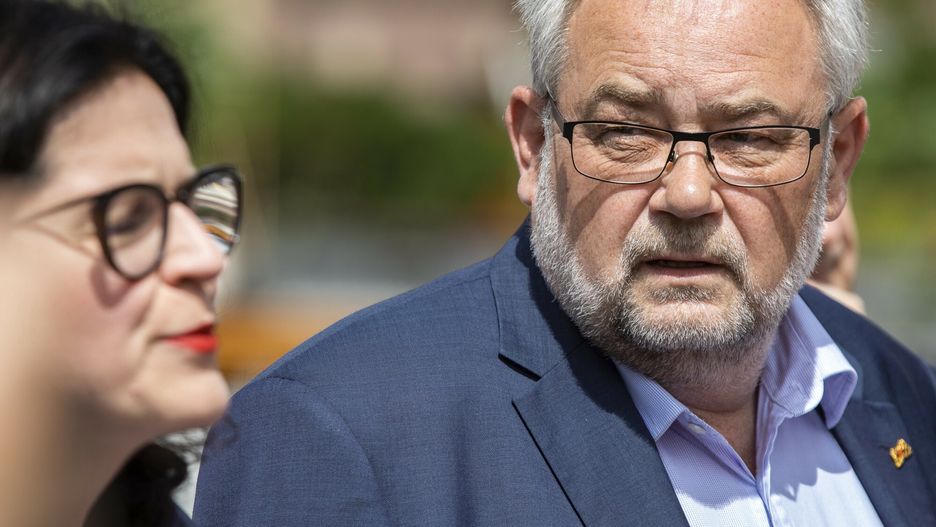 Piotr Adamowicz i Aleksandra Dulkiewicz