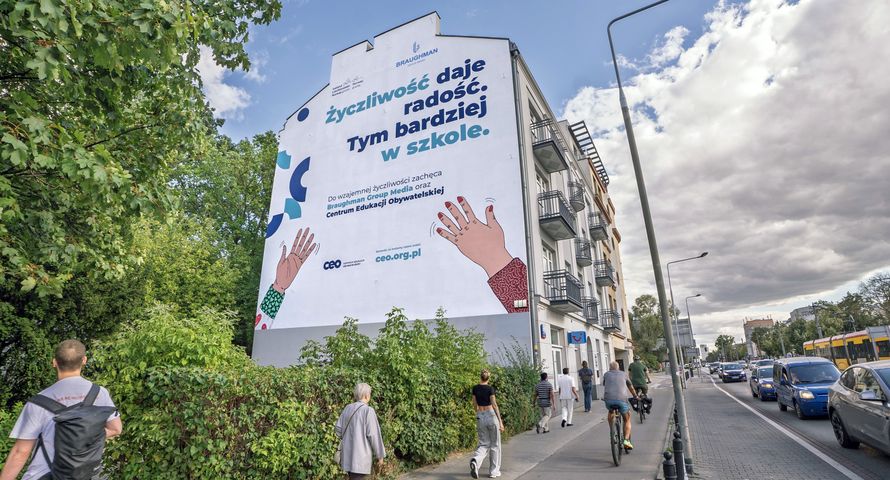 Braughman Group Media: Wyjątkowa współpraca z NGO oraz plany rozwoju na najbliższe miesiące – DOOH i murale