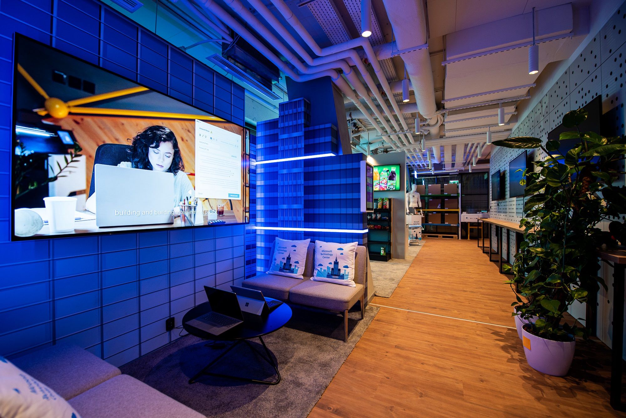 Aleja Innowacji powstała jako część Microsoft Technology Center 