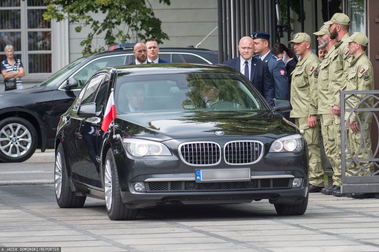 Bardzo często możemy też spotkać BMW serii 7