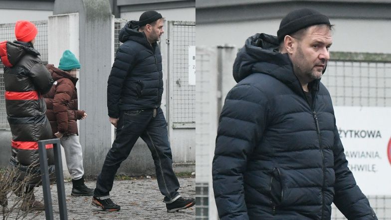 Tomasz Karolak i Viola Kołakowska zastawiają bramę z zakazem