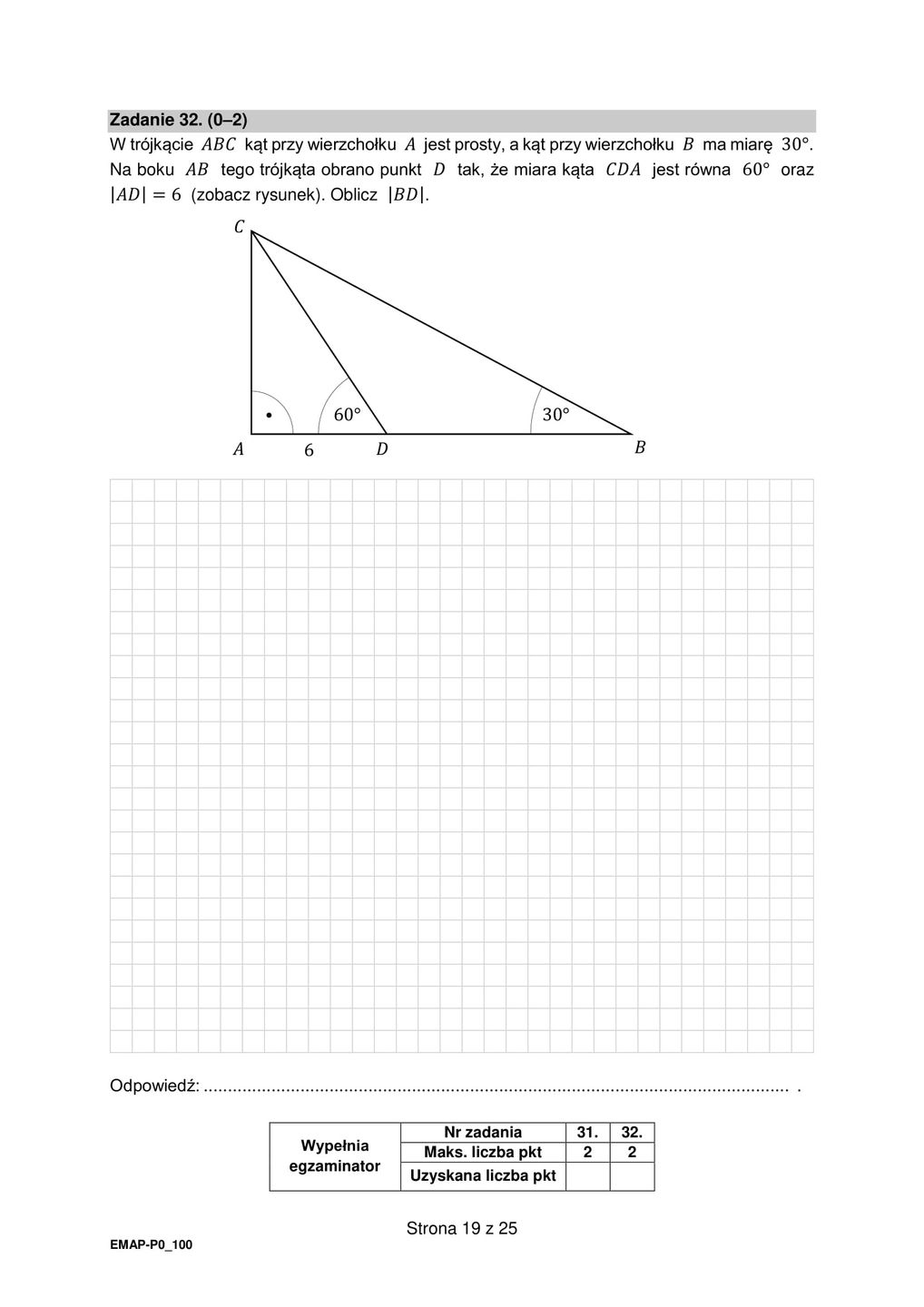 Matura poprawkowa 2021. Matematyka