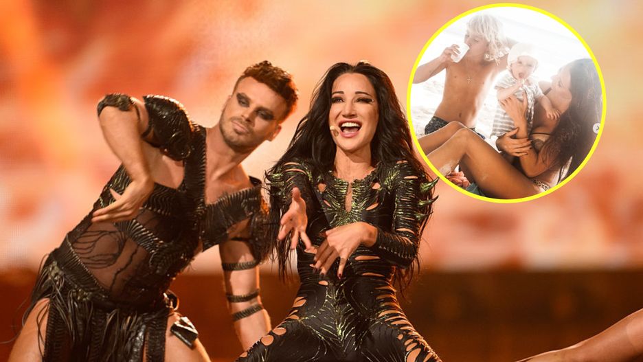 Justyna Steczkowska i jej dwóch synów