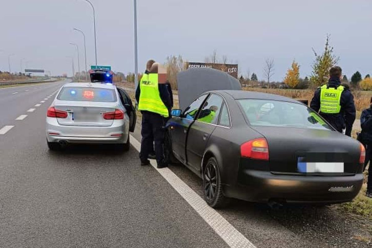 31,5 tys. zł. mandatu dla 22-latka. Ukrainiec nie zatrzymał się do kontroli