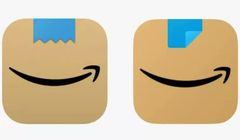 Amazon zmienił logo aplikacji, przyczyną skojarzenia z wąsami Hitlera
