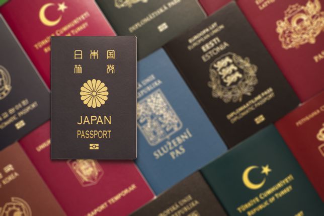 Japoński paszport 
