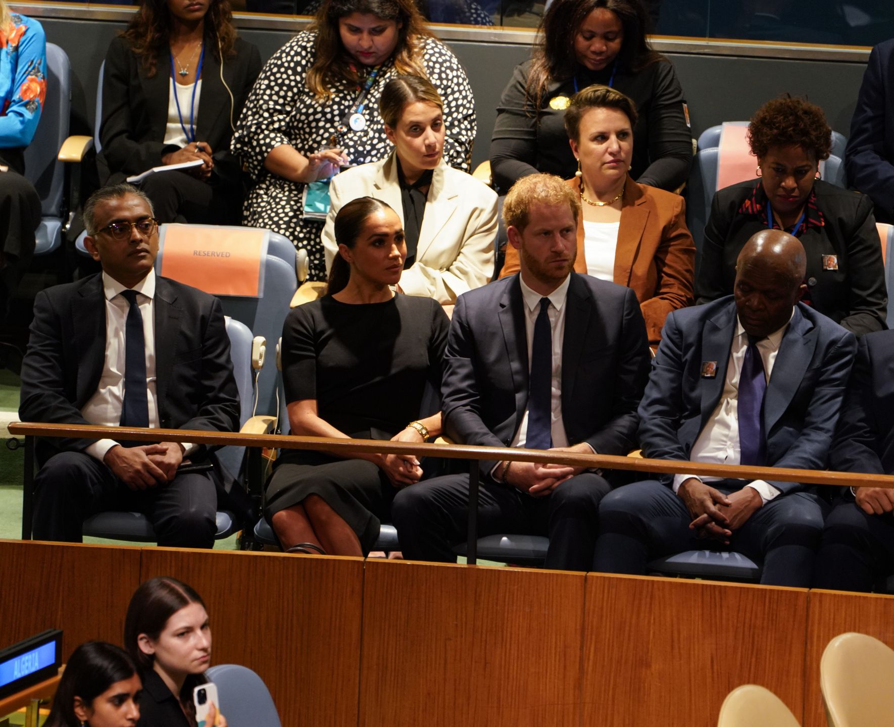 Meghan Markle i książę Harry w siedzibie ONZ