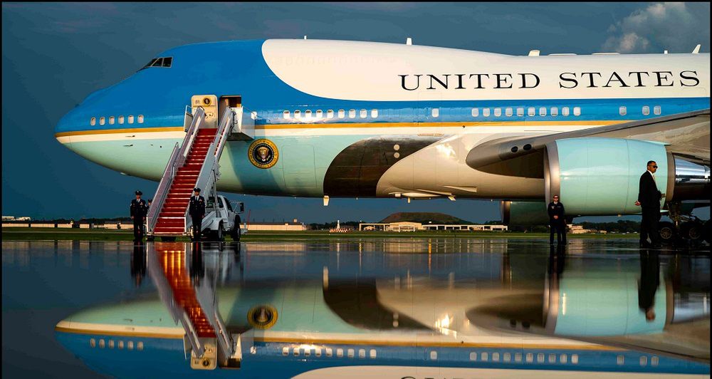 Donald Trump w Polsce. Poznajcie Air Force One -"latający Biały Dom" prezydenta USA 1