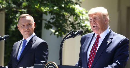Donald Trump dziękuje Andrzejowi Dudzie. "Zgodzili się na bliską współpracę"
