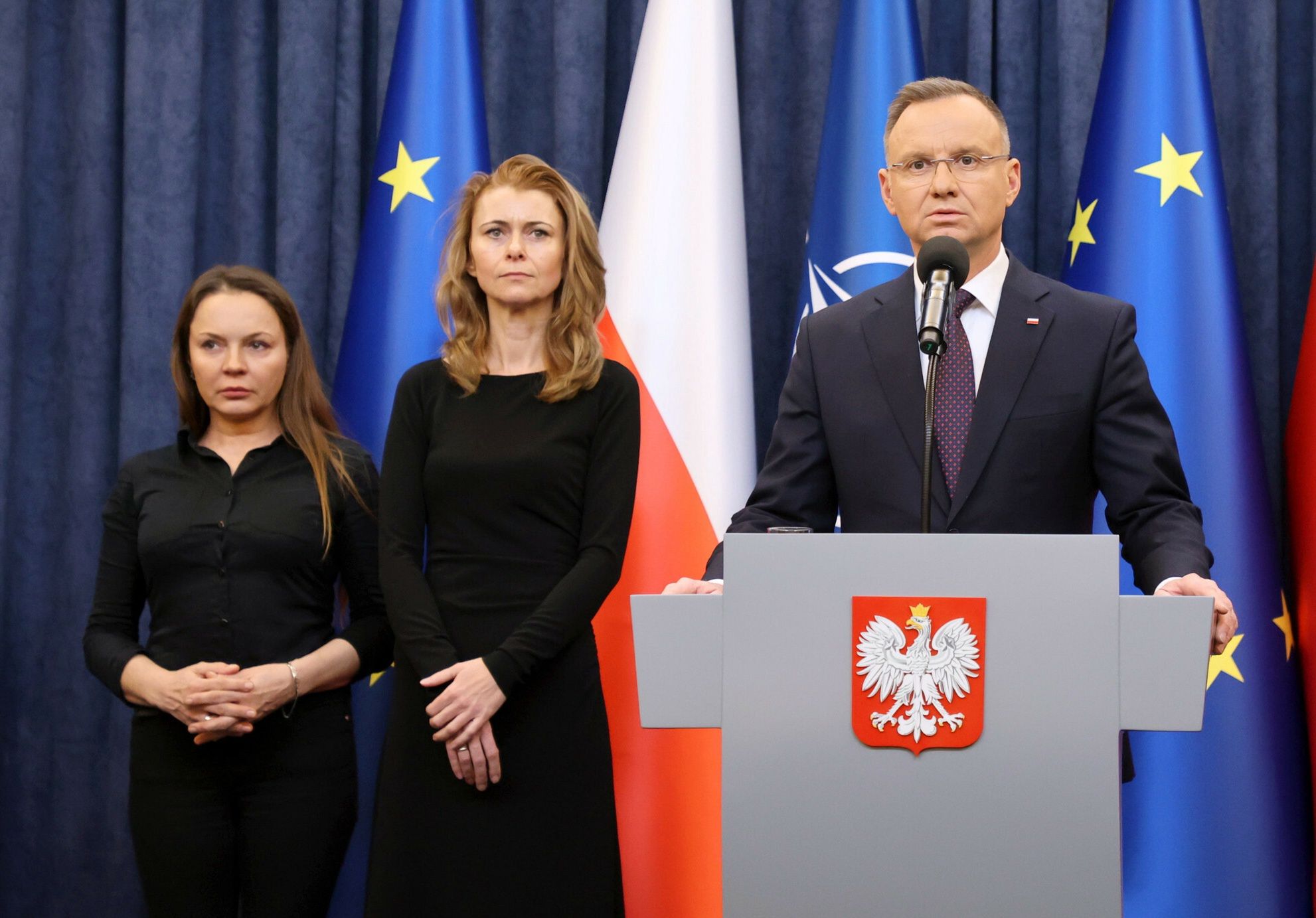 Konferencja Andrzeja Dudy