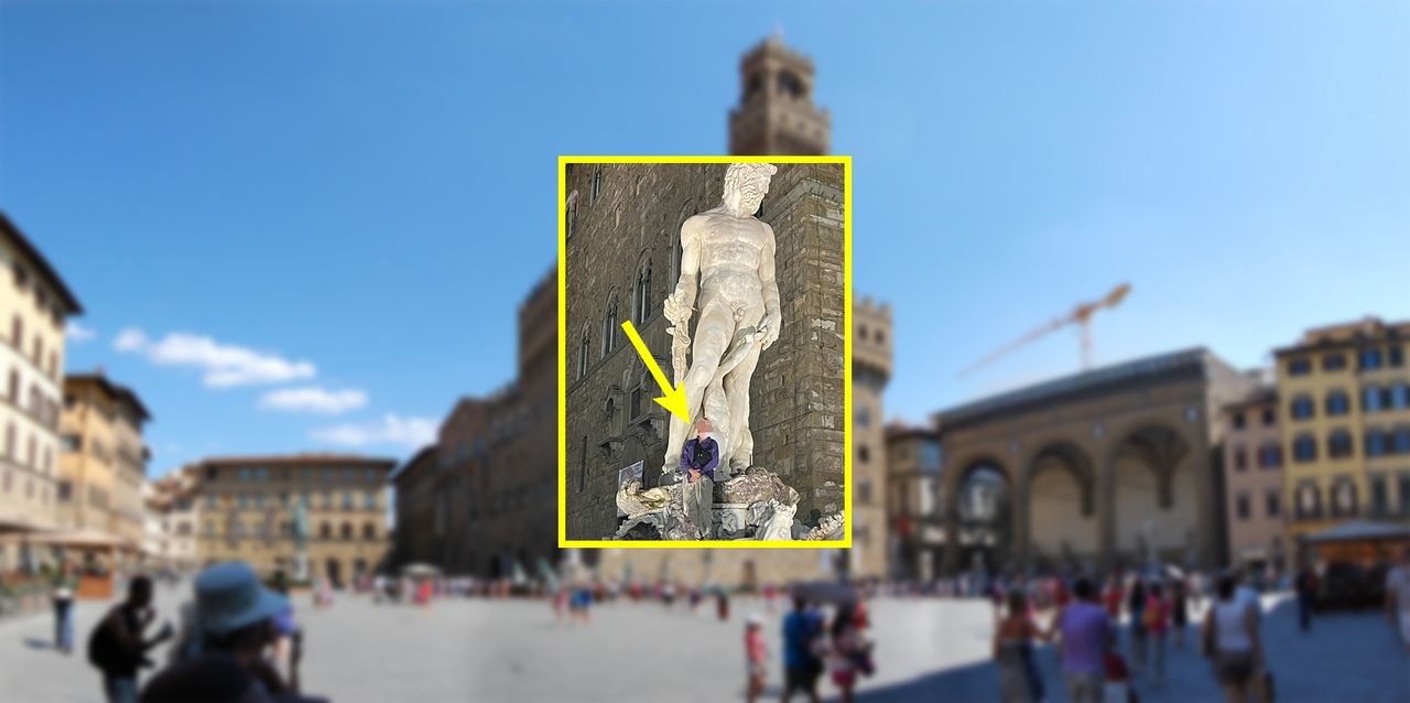Wdrapał się na 500-letnią rzeźbę we Florencji, by zrobić zdjęcie. Oczywiście ją uszkodził
