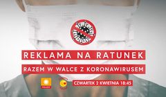 Polsat walczy z koronawirusem. Charytatywny blok reklamowy przed „Wydarzeniami” (wideo)