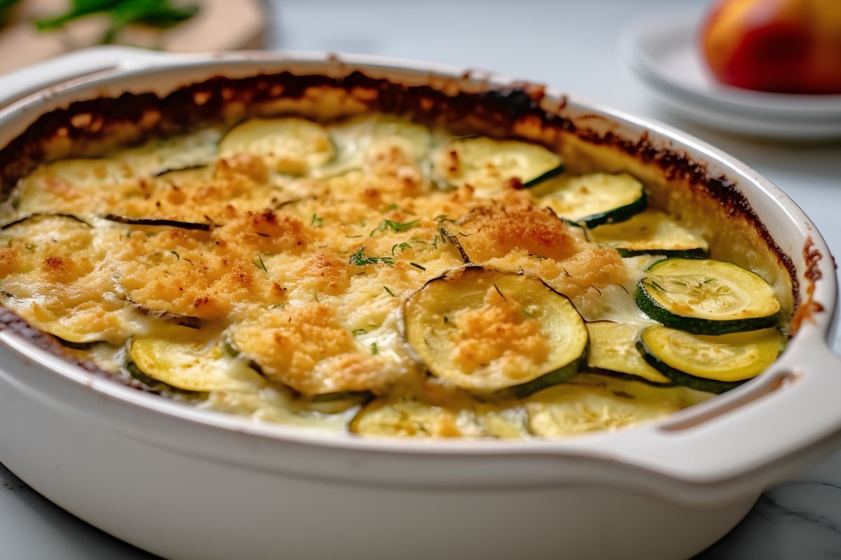 Take a zucchini and make a delicious chrupella. It's a real hit this summer.