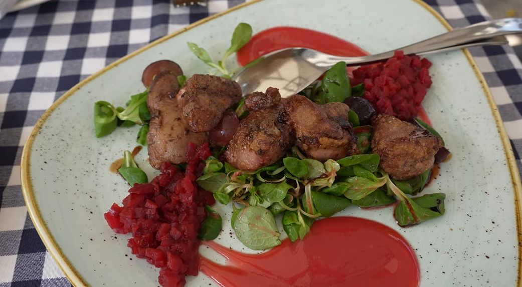 Wątróbka w restauracji Borysa Szyca- Pyszności