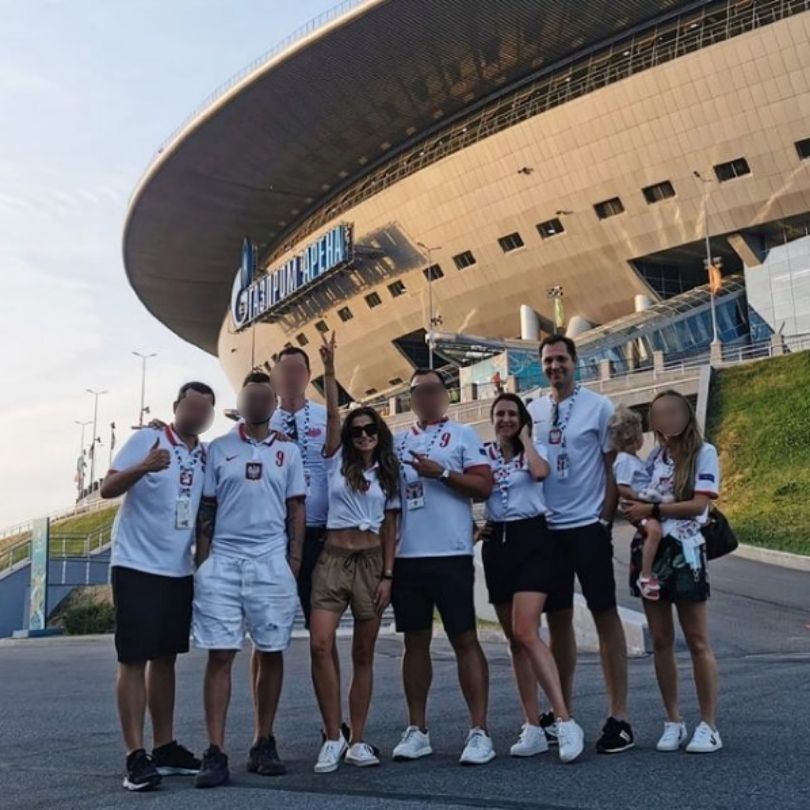 Euro 2020. Anna Lewandowska dziękuje Polakom za mecz ze Szwecją i wspiera Roberta