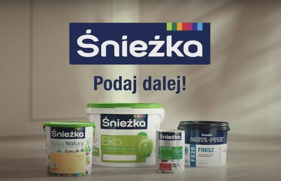 Publicis Warsaw z nowym reklamami marki Śnieżka