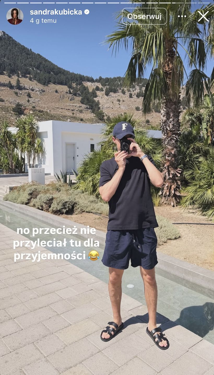 Sandra Kubicka dokumentuje wakacje 