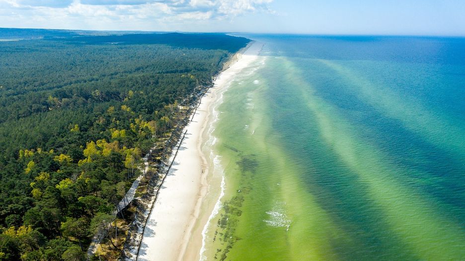 W poszukiwaniu geograficznego środka polskiego wybrzeża Bałtyku