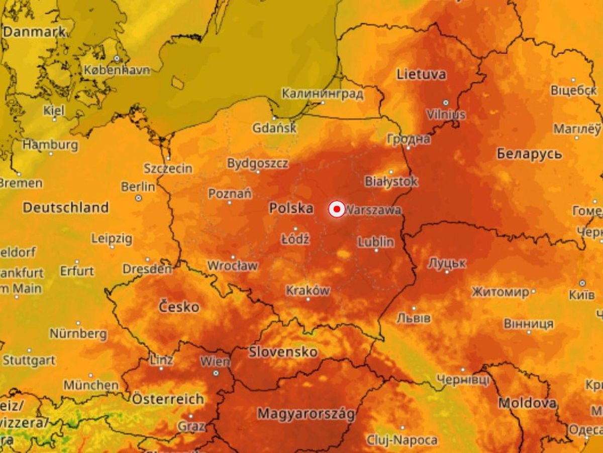 Fala upałów nad Polską