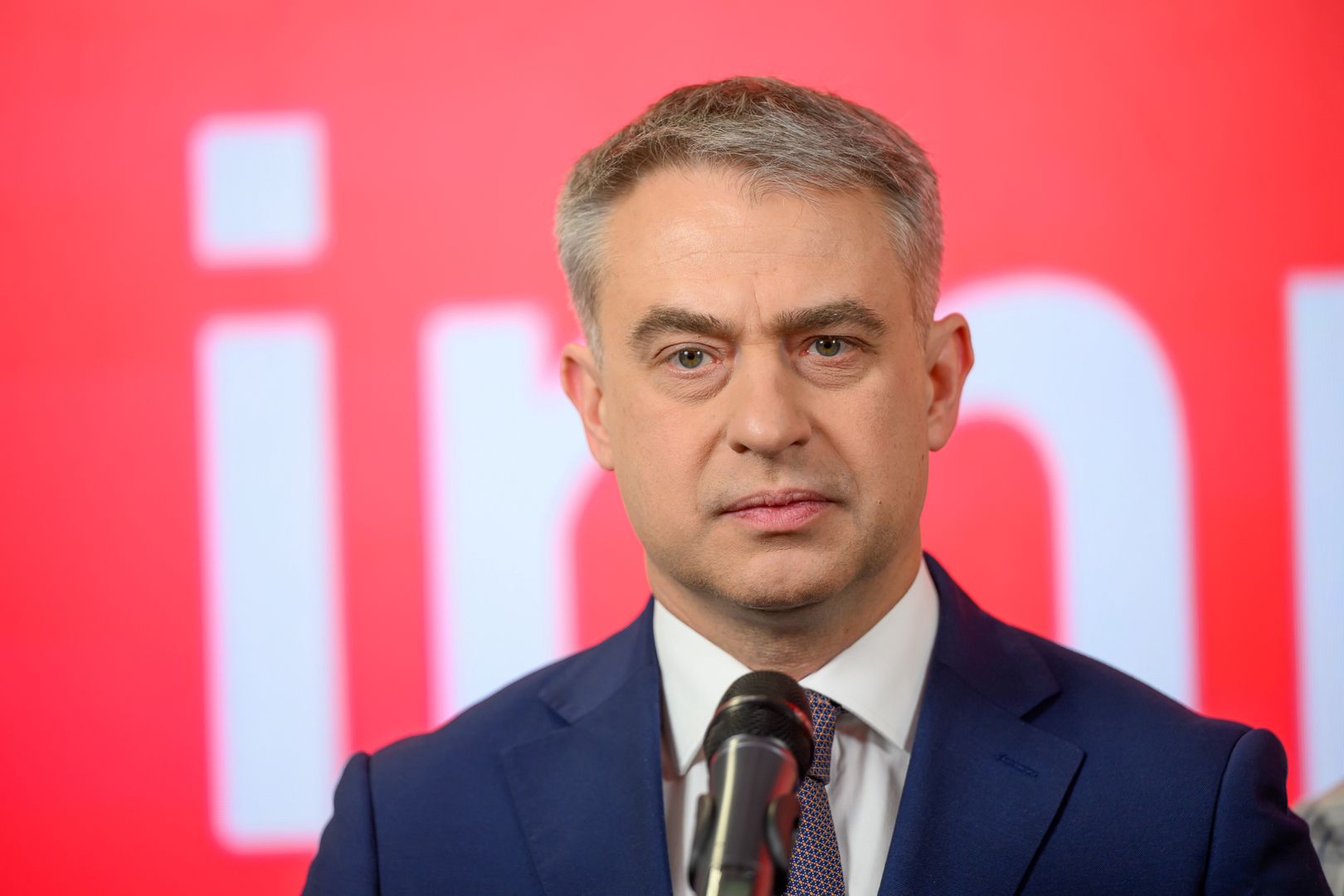 Poznań, 14.05.2025. Wicepremier, minister cyfryzacji Krzysztof Gawkowski podczas kongresu Impact'25, 14 bm. w Poznań Congress Center. Kongres jest miejscem dyskusji dotyczących biznesu, polityki, nauki i nowoczesnych technologii. (aldg) PAP/Jakub Kaczmarczyk