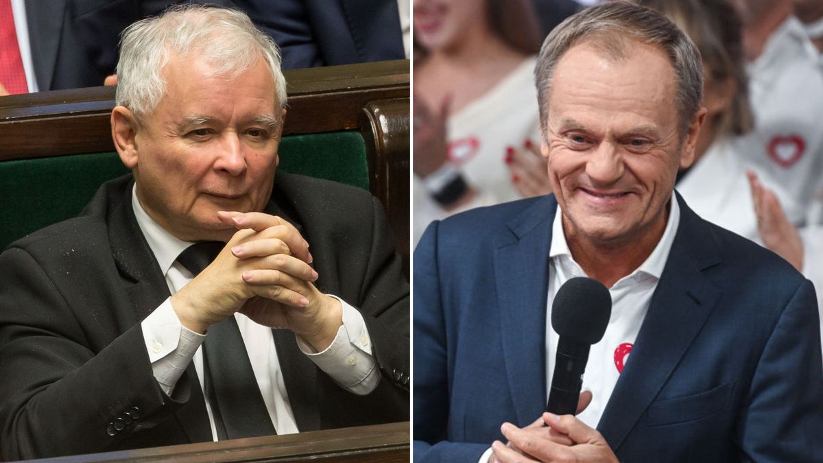 Jarosław Kaczyński, Donald Tusk