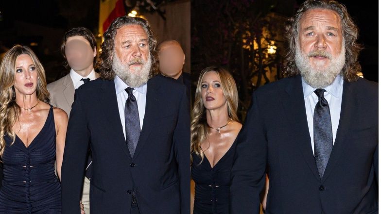 Russell Crowe i jego młodsza żona