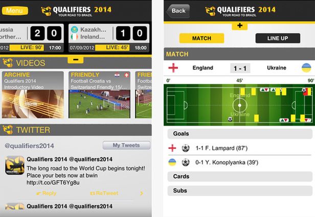 Aplikacja do oglądania eliminacji piłkarskich MŚ! 2