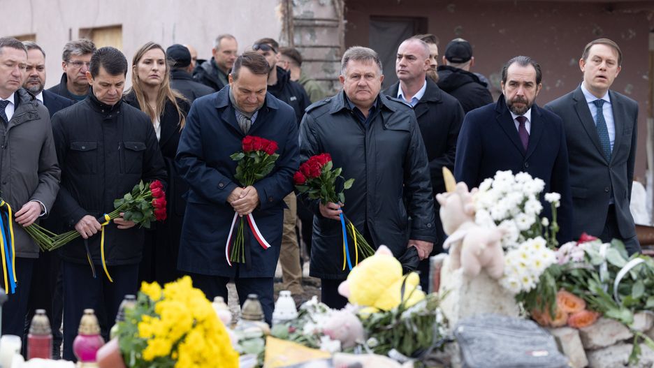 Radosław Sikorski we Lwowie