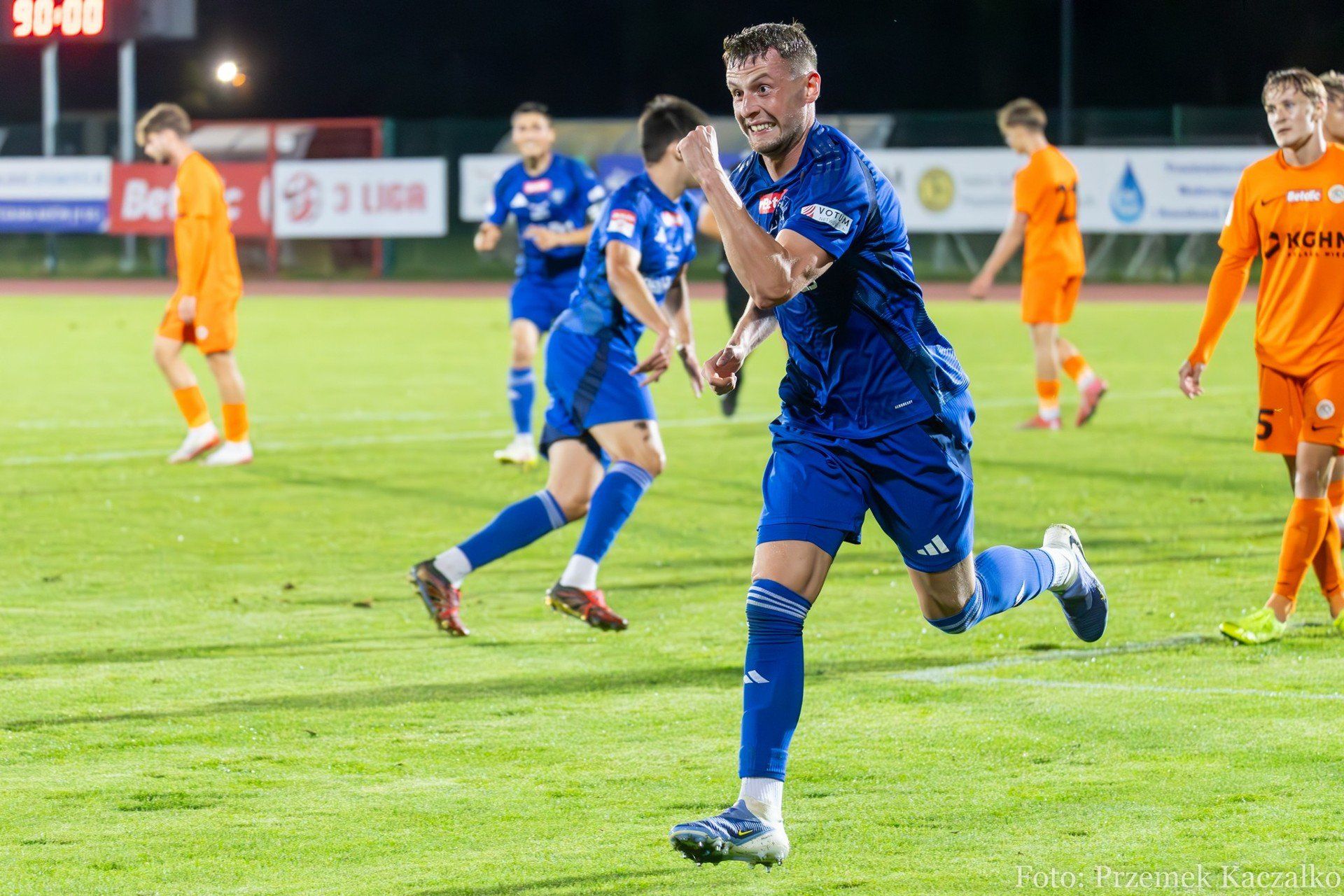 12.09.2025. 8. Kolejka Betclic 3 Ligi: Karkonosze Jelenia Góra - Zagłębie II Lubin