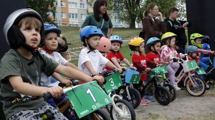 Tak wyglądał Rowerowy Dzień Dziecka 2026 na Osadzie Grud w Grudziądzu. Mamy zdjęcia
