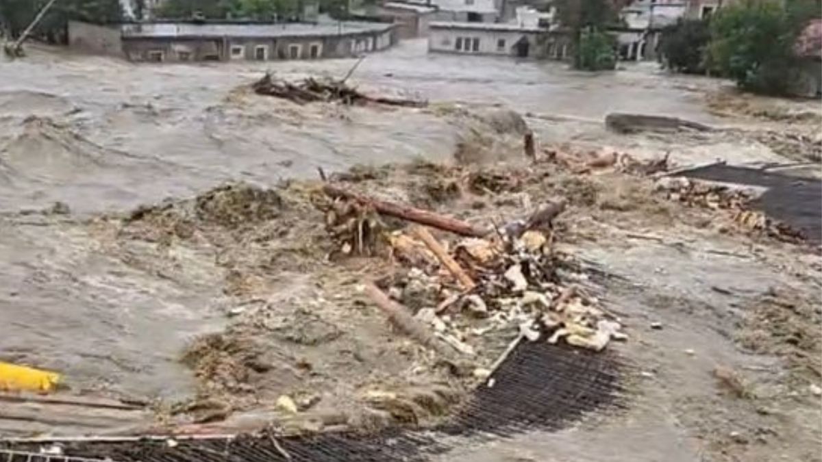 Runął most w Głuchołazach