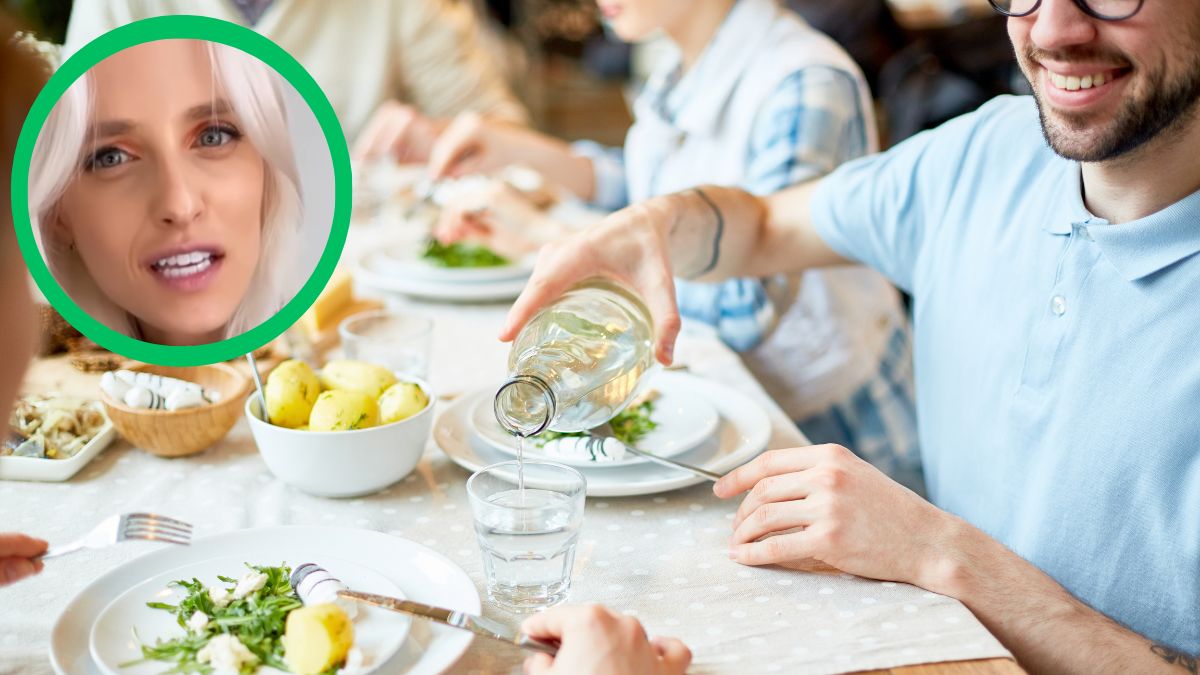 Ekspertka wypowiedziała się na temat picia wody podczas jedzenia