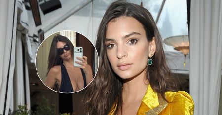Emily Ratajkowski znowu poszła na całość. Głębokie wycięcia odsłoniły niemal wszystko [ZDJĘCIE]