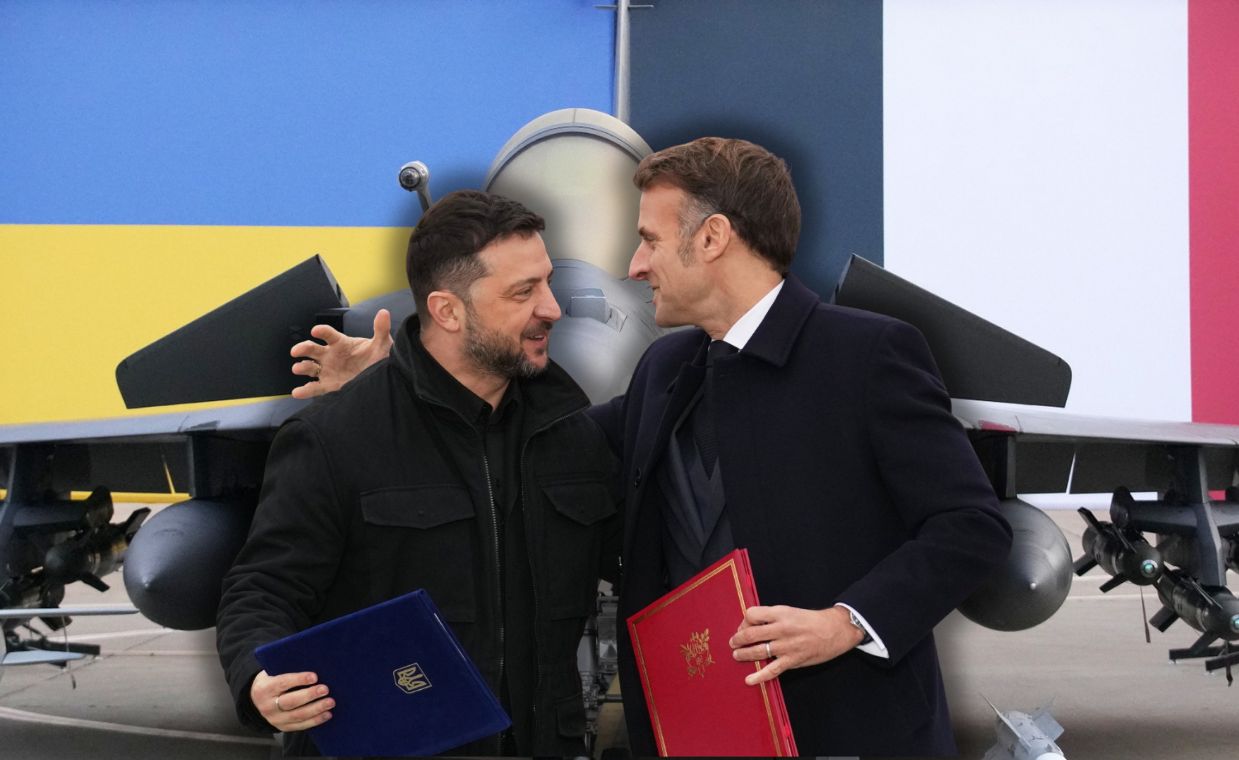 Francja i Ukraina podpisały list ws. zakupu 100 samolotów Rafale