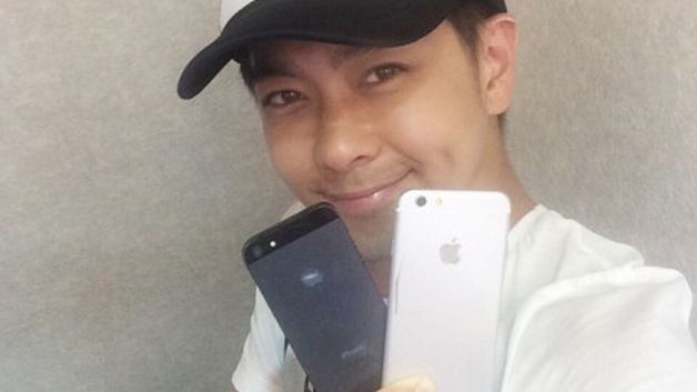 Czekasz na iPhone'a 6? Gwiazda z Tajwanu już się z nim lansuje 1