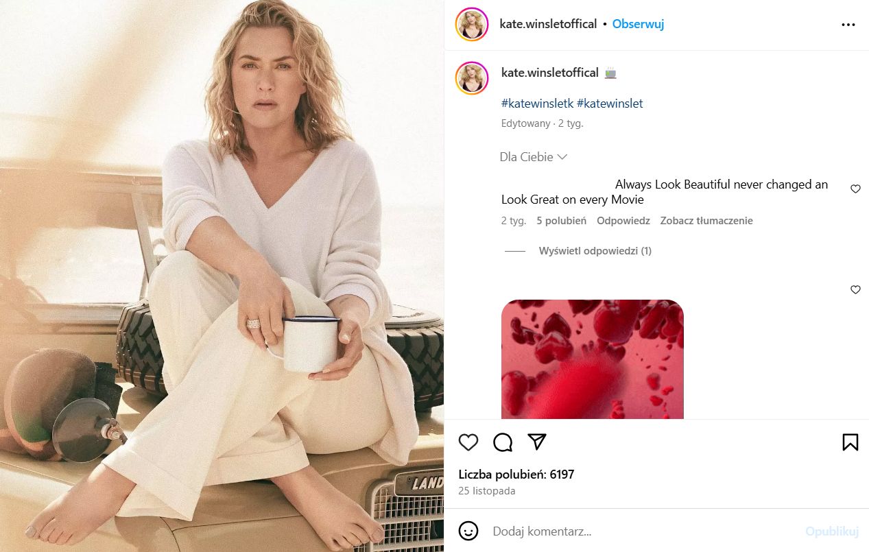 Kate Winslet stawia na proste ćwiczenia i zdrową dietę