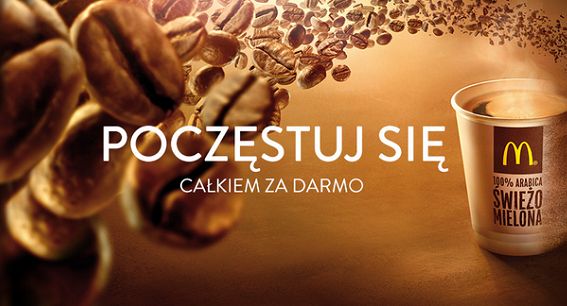 McDonald’s znów promuje się darmową kawą rano (wideo)