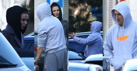 Misiek Koterski i Marcela Leszczak KŁÓCĄ SIĘ na parkingu (ZDJĘCIA)