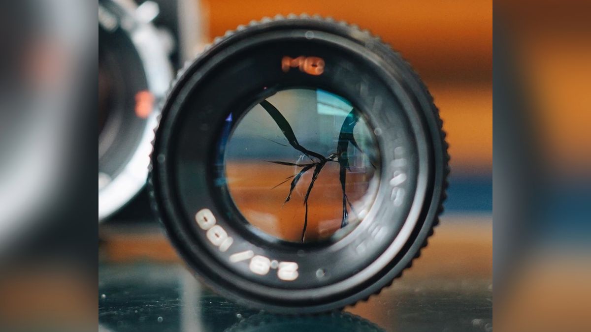 Pyłek w obiektywie to nic! Jak się okazuje – stłuczona soczewka też 1