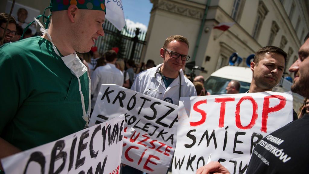 Lekarze rezydenci zapowiedzieli protest. Zdj. ilustracyne 