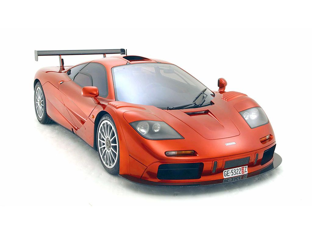 McLaren F1 z pakietem aerodynamicznym