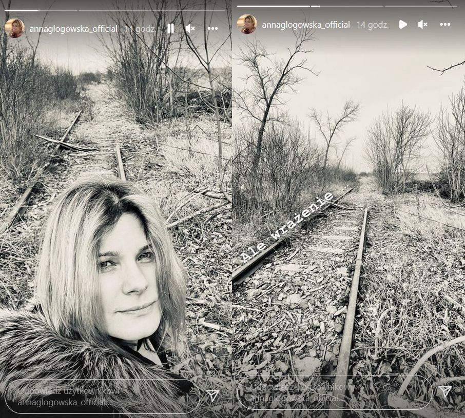 Anna Głogowska na Instagramie
